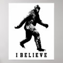 Suche nach großer fuß poster Bigfoot