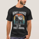 Suche nach honigdachs tshirts Tier