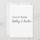 Suche nach hochzeit danke einladungen Kalligraphie