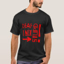 Suche nach junge taube tshirts Taubheit