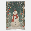 Suche nach winterlich geschirr tücher Schneemann