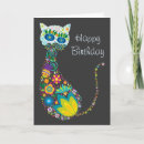 Suche nach künstlerisch geburtstag karten Tier
