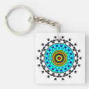 Suche nach mandala blume schlüsselanhänger Gold