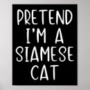 Suche nach siamesische katze poster Kätzchen