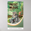 Suche nach schutz poster Wild lebende tiere