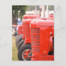 Suche nach roter traktor postkarten Vintage