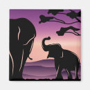 Suche nach elefant silhouette magnete Natur