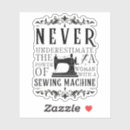 Suche nach nähmaschinen aufkleber Nähen