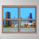 Suche nach chicago skyline poster Modern