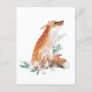 Suche nach fuchs vintage postkarten Aquarell