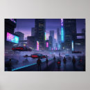 Suche nach cyberpunk poster Futuristisch