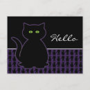 Suche nach samhain postkarten Schwarze katze