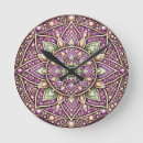 Suche nach mandala wanduhren Geometrisch