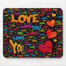 Suche nach liebe für immer mousepads Herz