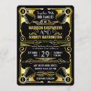 Suche nach die großen gatsby hochzeits einladungen Paar