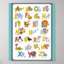 Suche nach niedliches alphabet poster Tier