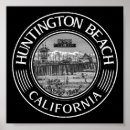 Suche nach huntington beach poster Vintag