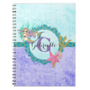 Suche nach mermaid kleine notizbücher Mit monogramm