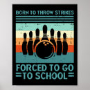 Suche nach striker poster Retro bowling