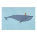 Suche nach niedlicher wal poster Blau