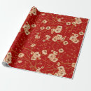 Suche nach rote blumen geschenkpapier Muster