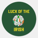 Suche nach glück der iren aufkleber Irland