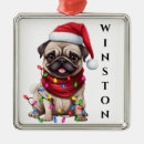 Suche nach niedlicher mops ornamente Weihnachten