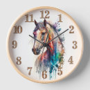 Suche nach pferdekopf wanduhren Hengst