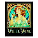 Suche nach weißer wein poster Dame
