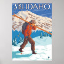 Suche nach skifahrer poster Laterne