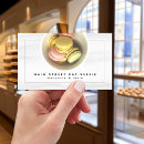 Suche nach macarons visitenkarten Koch