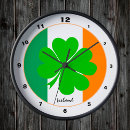 Suche nach ireland wanduhren Kleeblatt