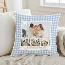 Suche nach gingham kissen Foto