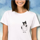 Suche nach süße katze tshirts Für sie
