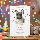 Suche nach französische bulldoggen einladungen Aquarell