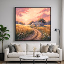 Suche nach ländliche landschaft poster Blume