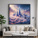 Suche nach fantasiekunst poster Stadt