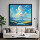 Suche nach blaues gras poster Landschaft