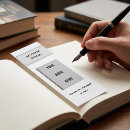 Suche nach mini lesezeichen visitenkarten Schriftsteller