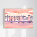 Suche nach europäische städte poster Aquarell