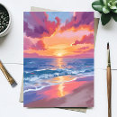 Suche nach ozean aquarell postkarten Malerei