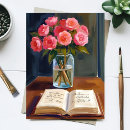 Suche nach rosa blumenstrauß postkarten Rose
