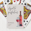 Suche nach wein spielkarten Für sie