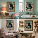 Suche nach katzenmalerei poster Katzenwandkunst