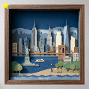 Suche nach amerikanische städte poster New york