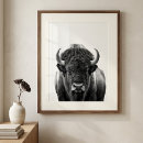 Suche nach bison poster Portrait