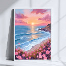 Suche nach ozean aquarell poster Blau