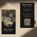 Suche nach elegantes blumenmuster visitenkarten Chef