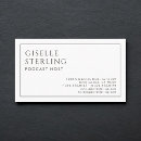 Suche nach podcaster visitenkarten Für alle