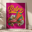 Suche nach roller skate poster Retro